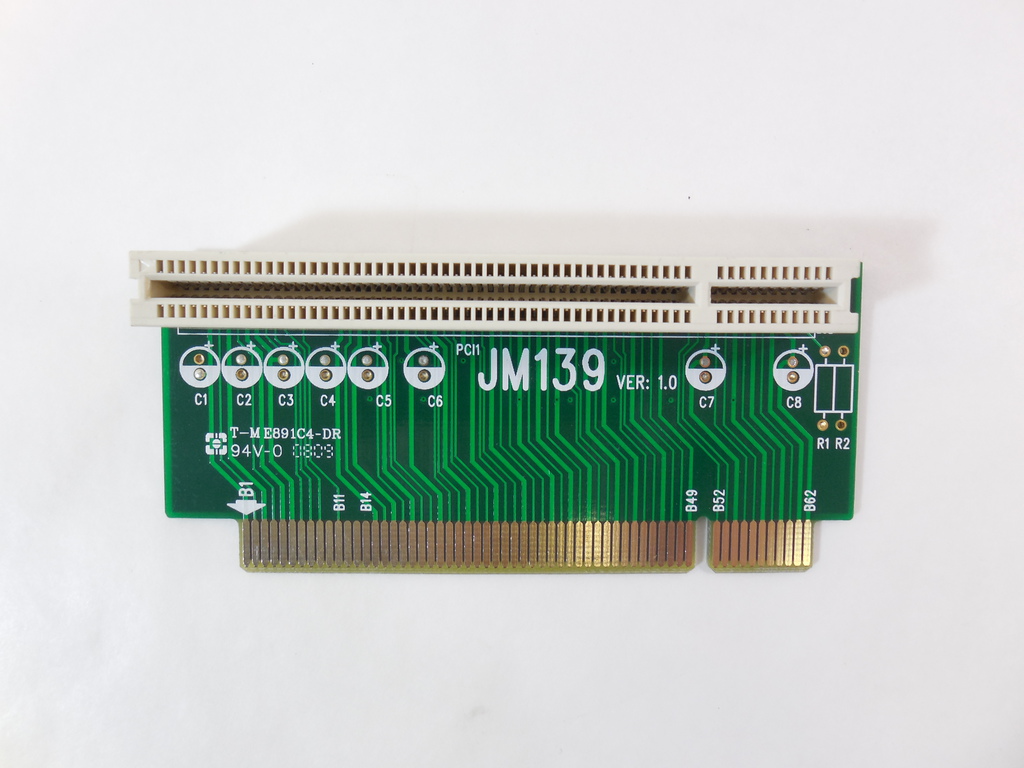 Райзер PCI to PCI угловой JM139 - Pic n 112336