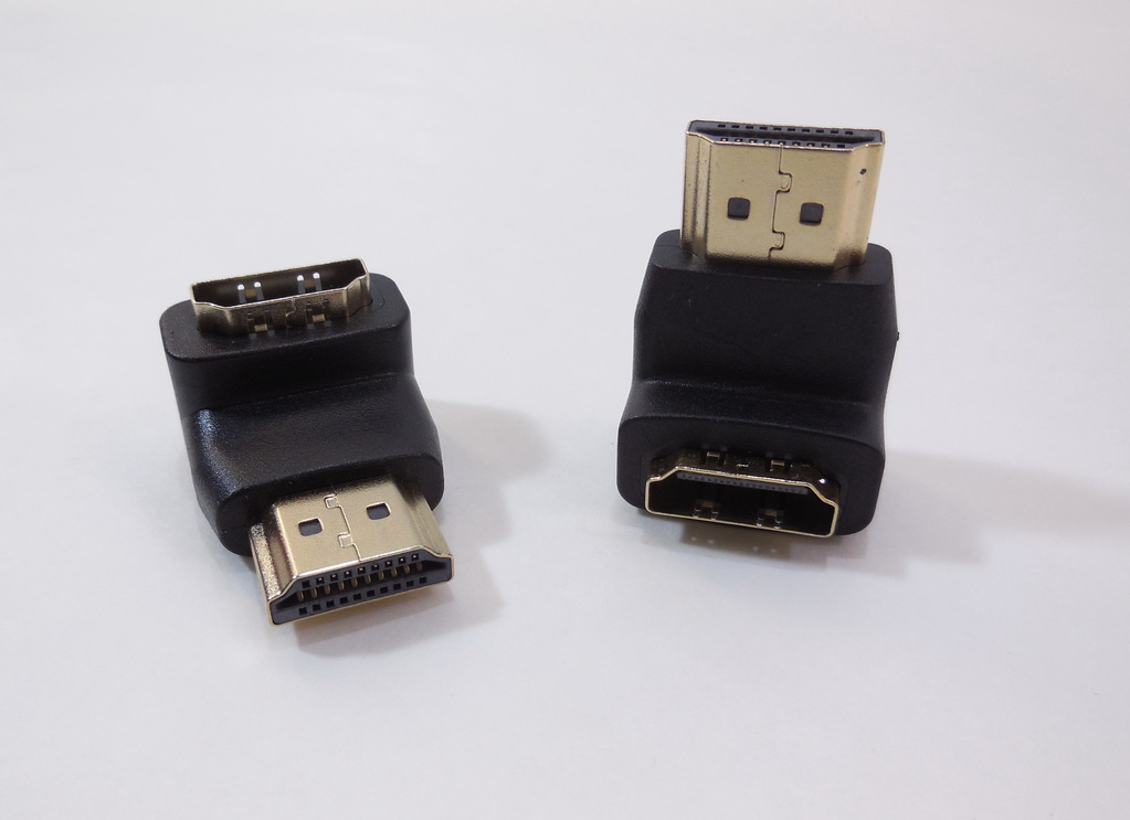 Угловой адаптер 90 градусов HDMI to HDMI  - Pic n 57541