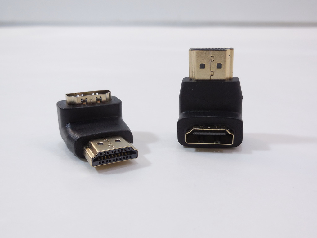 Угловой адаптер 90 градусов HDMI to HDMI  - Pic n 57541