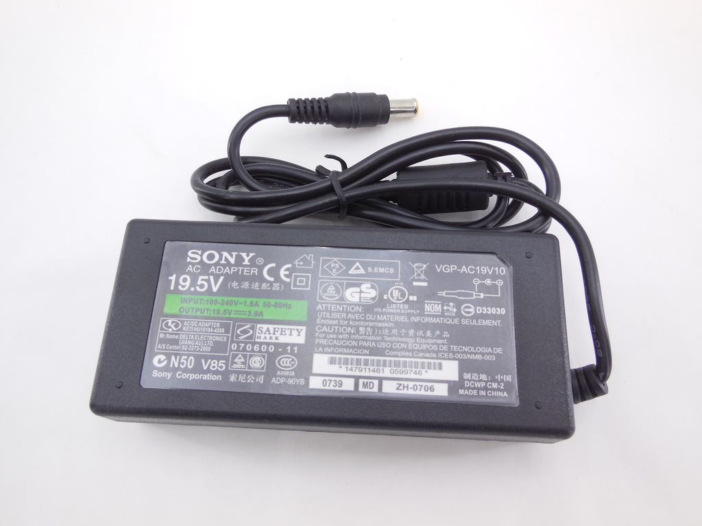 Блок питания SONY VGP-AC19V10 19.5V, 3.9A - Pic n 292655