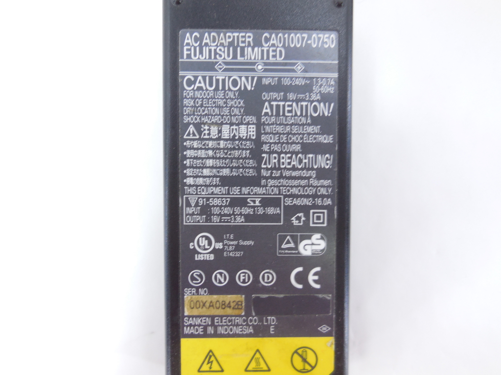 Адаптер питания FUJITSU LIMITED 55W - Pic n 305882