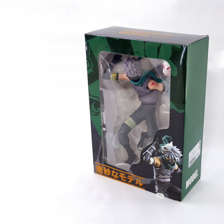 Фигурка NARUTO “Kakashi Hatake” Какаси Хатакэ 17,5 см в подарочной коробке. Съёмная маска и меч в комплекте. Лицензия. - Pic n 308298