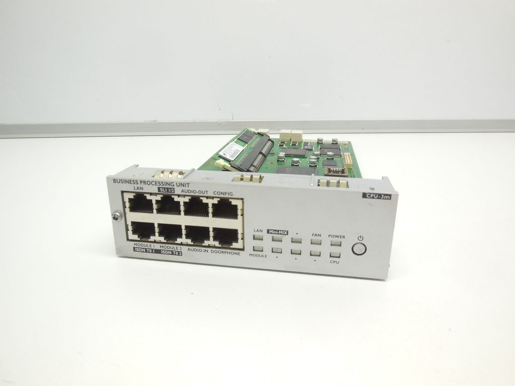 Плата Bussiness Processing UNIT CPU-3m для АТС Alcatel-Lucent OmniPCX 3EH72068JBAA, 3EH73068ABJB 02 CPU-3m - Pic n 310339