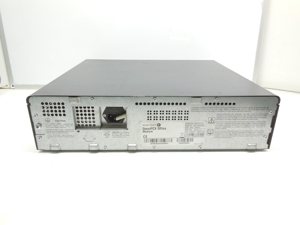 АТС Шасси Alcatel-Lucent OmniPCX Office Medium P/N: 3EH08383AAXX000807, 0001847210, 3EH76045ACBC Без модулей - Pic n 310344