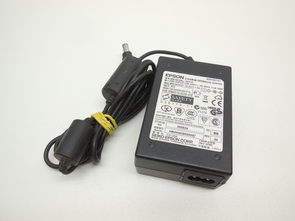 Блок питания Epson A241E, Output: 15.2v, 1.4A - Pic n 310356