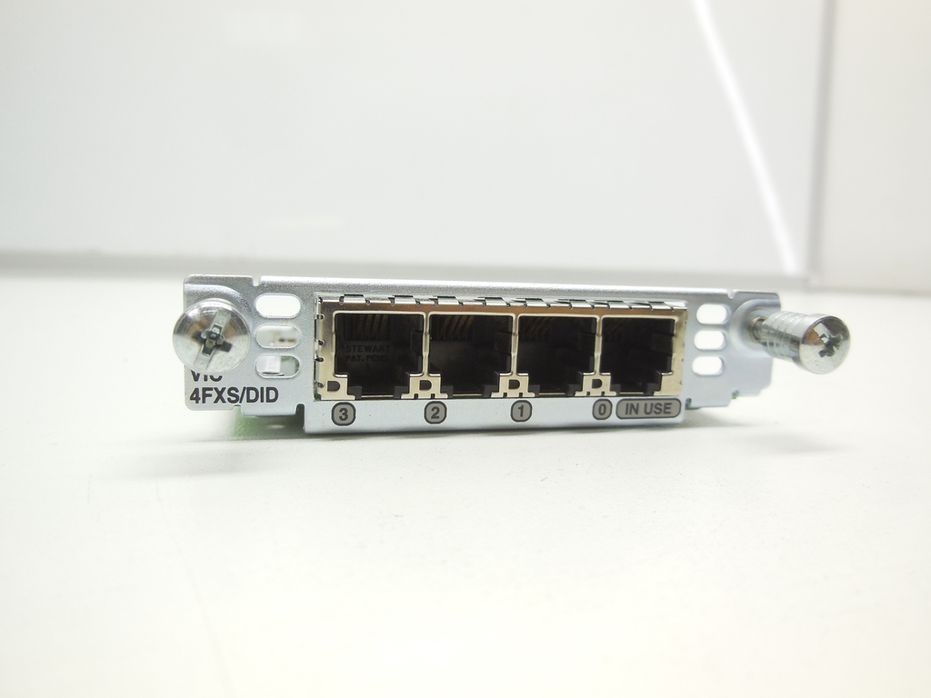 Модуль Cisco VIC-4FXS/DID, 4 порта RJ-11 (RJ-12) - Pic n 310393