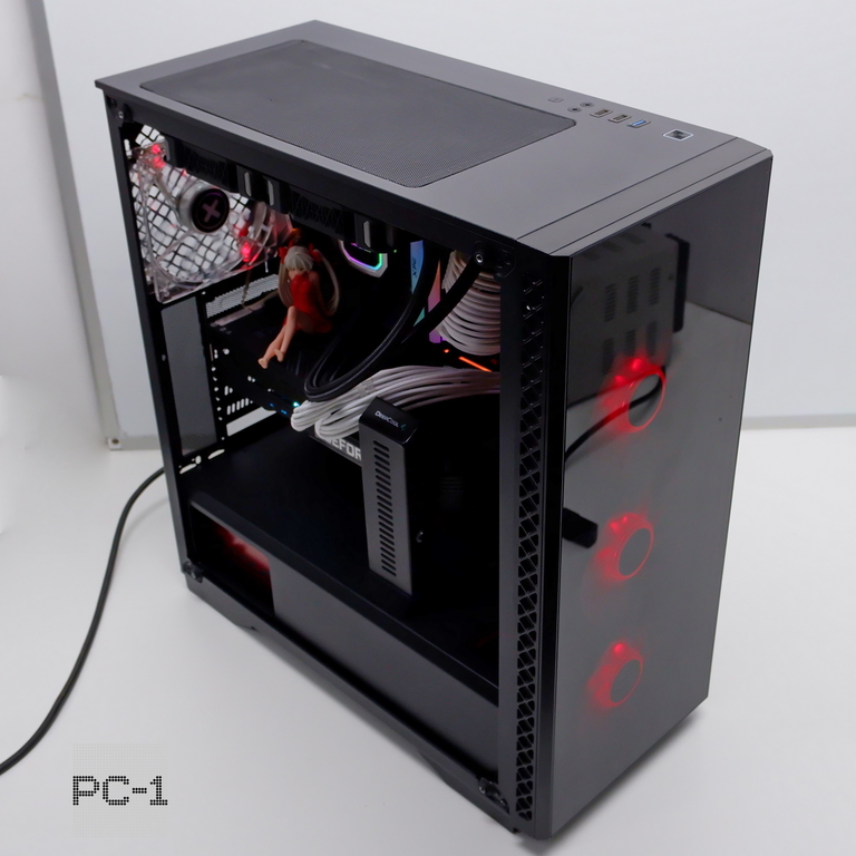 Компьютер Для Игр PC-1 i5 9400F 2900МГц/ Z390 AORUS ULTRA/ RTX 3070 Ti GamingPro 8GB/ DDR4 16GB/ SSD+HDD 2Тб/ 550W/ Водянка Corsair/ Win11Pro лицензия - Pic n 310352