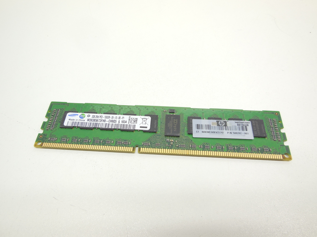 Серверная память ECC DDR3 2GB Samsung M393B5673FH0, HP P/N: 500202-061 - Pic n 310401