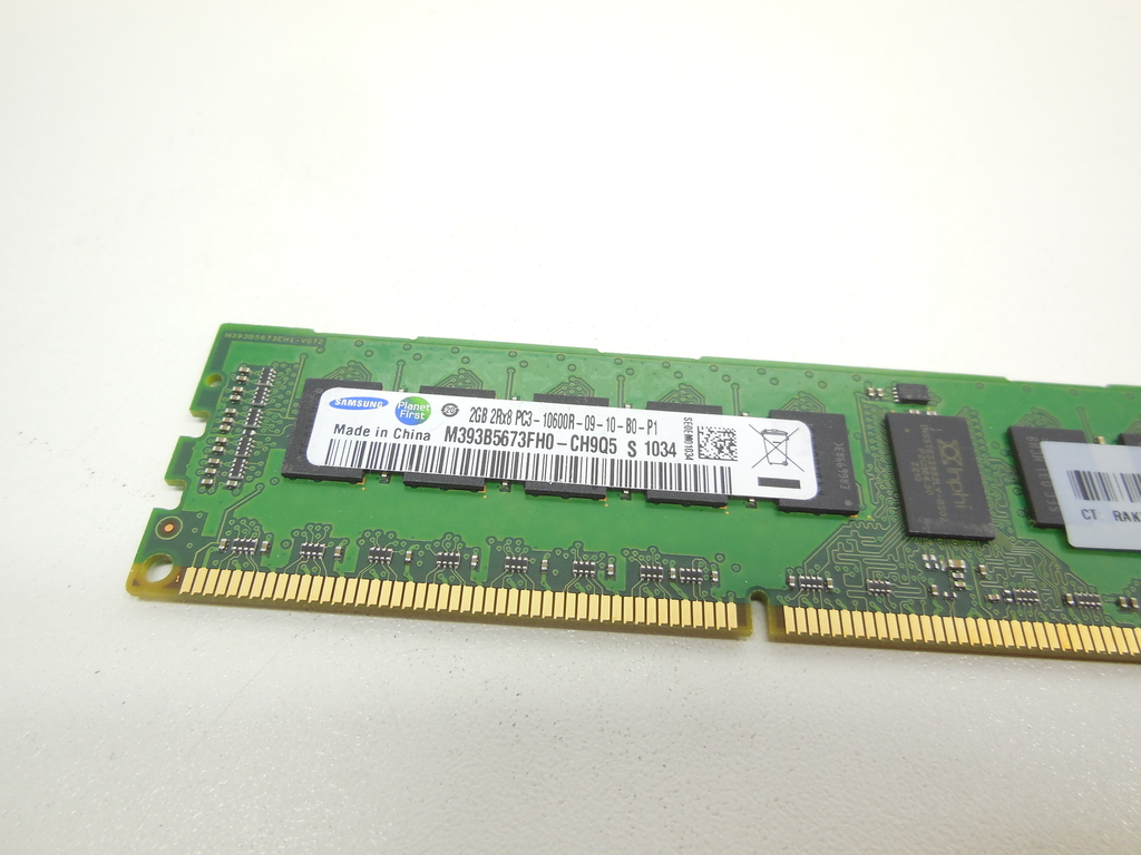 Серверная память ECC DDR3 2GB Samsung M393B5673FH0, HP P/N: 500202-061 - Pic n 310401