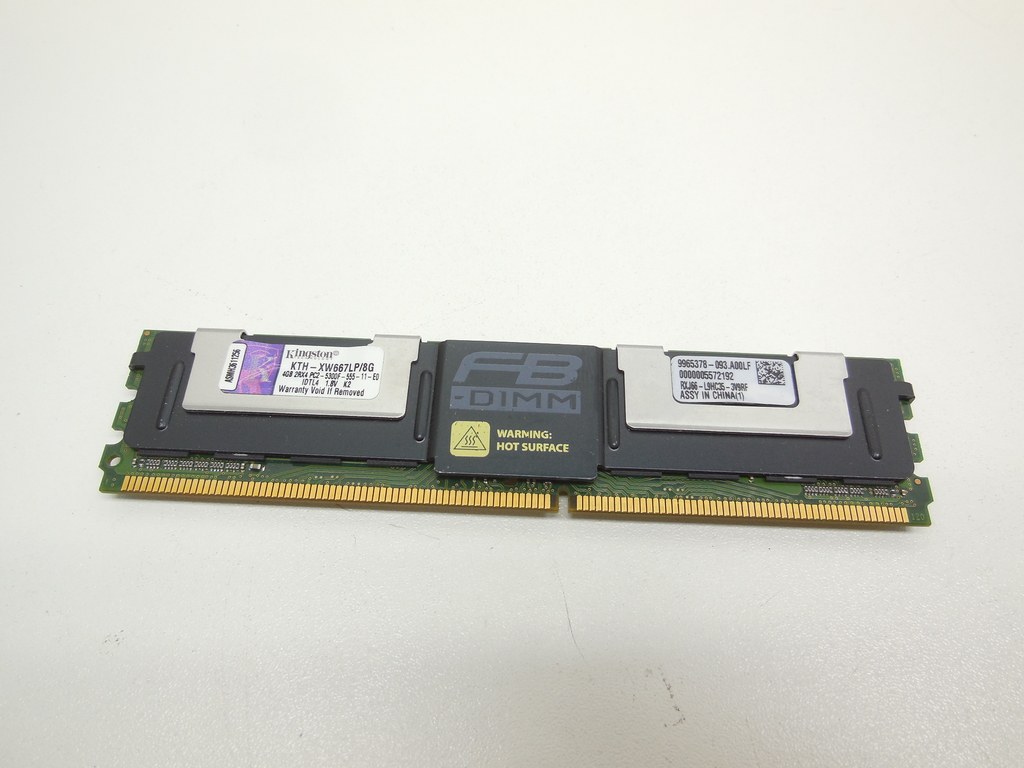 Модуль памяти FB-DIMM 4Gb PC2-5300F, ECC Kingston KTH-XW667LP - Pic n 310403