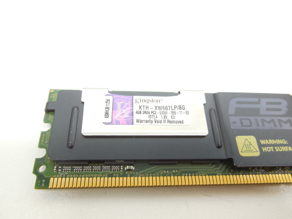 Модуль памяти FB-DIMM 4Gb PC2-5300F, ECC Kingston KTH-XW667LP - Pic n 310403