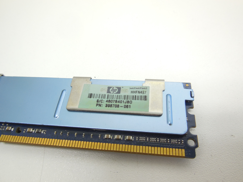 Серверная память FB-DIMM DDR2 4GB Nanya NT4GTT72U4PB1UN-3C HP P/N: 398708-061 - Pic n 310411