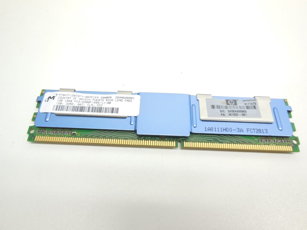 Серверная память FB-DIMM DDR2 1GB Micron MT9HTF12872FY HP P/N: 461652-061 - Pic n 310412