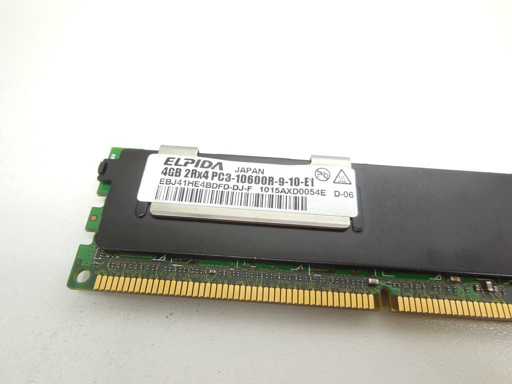 Память для сервера DDR3 REG 4GB Elpida EBJ41HE4BDFD-DJ-F HP P/N: 500203-061 - Pic n 262186