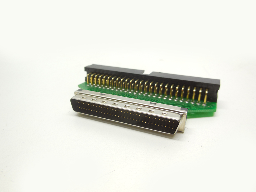 Переходник MI-68PP SCSI IDC50m (SCSI-1) на HD 68 Pin Male - Pic n 310640