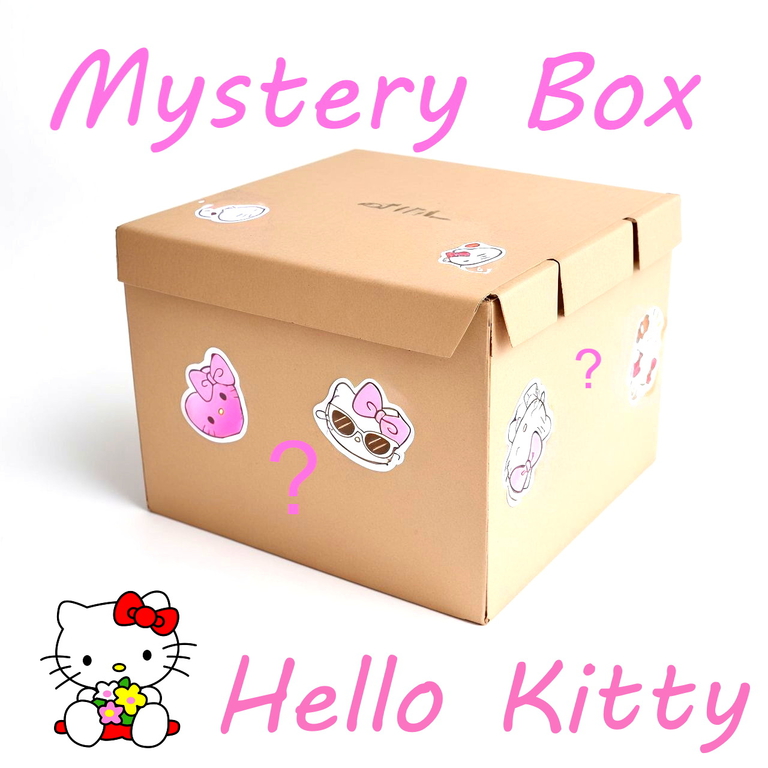 Mystery Box Hello Kitty. Коробка 10 предметов с сюрпризом для девочек 7-14 лет - Pic n 310684