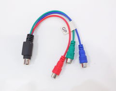 Кабель вывода для видеокарт ASUS 7 Pin TV RCA RGB  - Pic n 43322