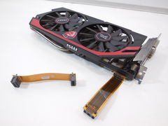 SLI Bridge MSI Мост гибкий объединения двух видеокарт NVIDIA K1F-1026013-E06 черный. - Pic n 276024