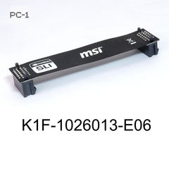 Мост гибкий SLI Bridge MSI для объединения двух видеокарт NVIDIA K1F-1026013-E06 26pin. Оригинал! Черный 10см. - Pic n 276024